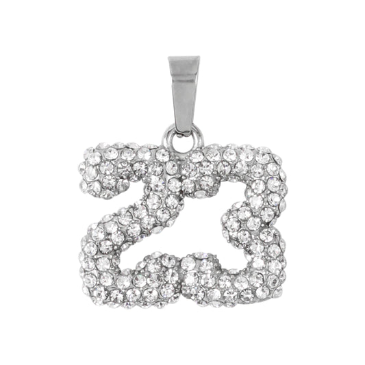 Iced Out 23 Pendant - SP-4317