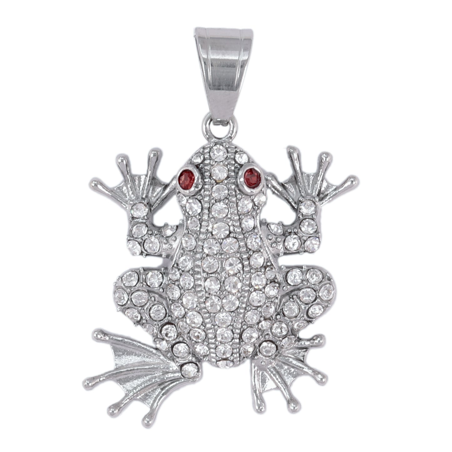Iced Out Frog Pendant - SP-4321**