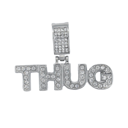 Iced Out Thug Pendant - SP-4323**
