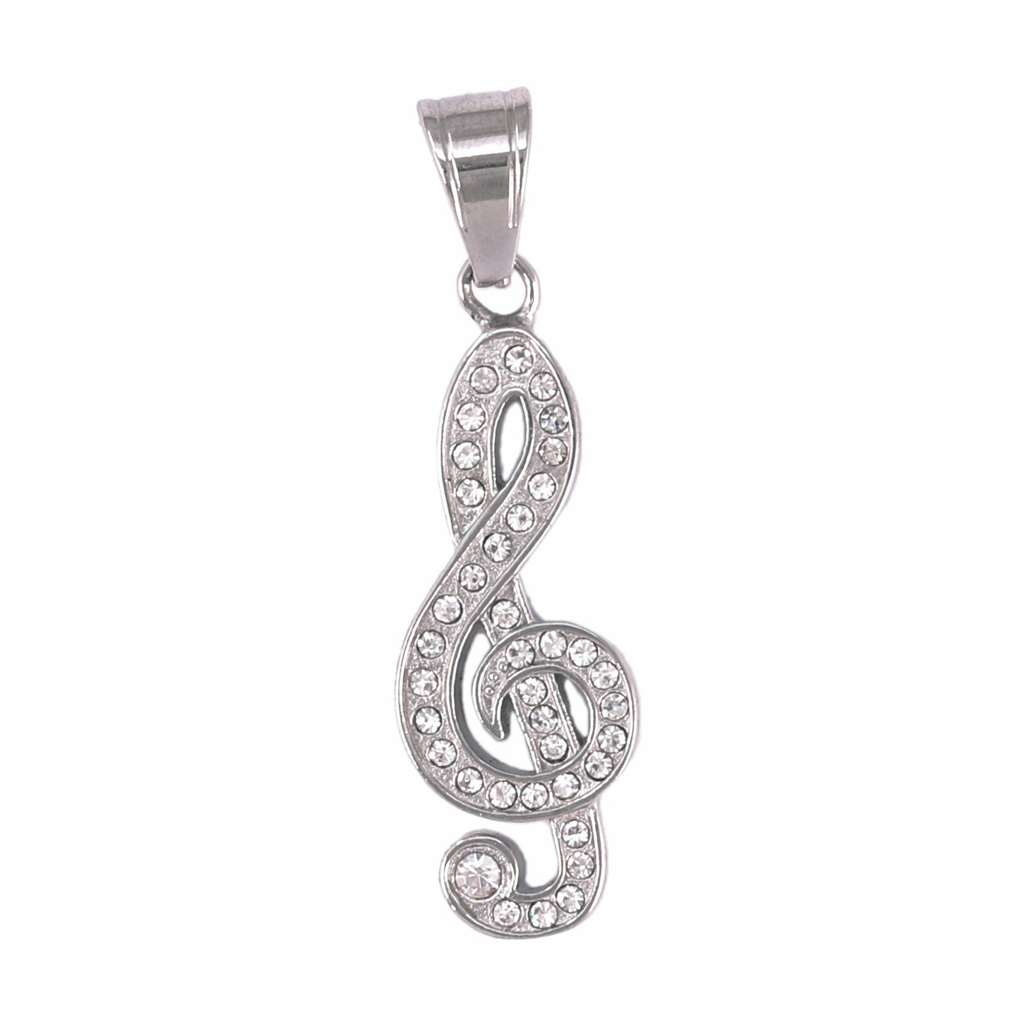 Iced Out Music Pendant - SP-4331**