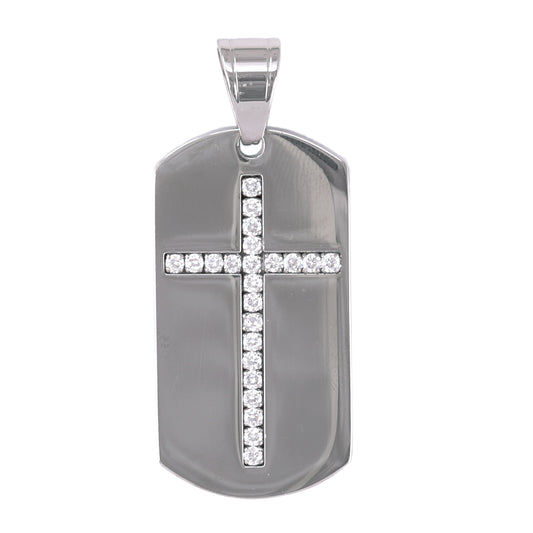 Iced Out Cross Pendant - SP-4335**