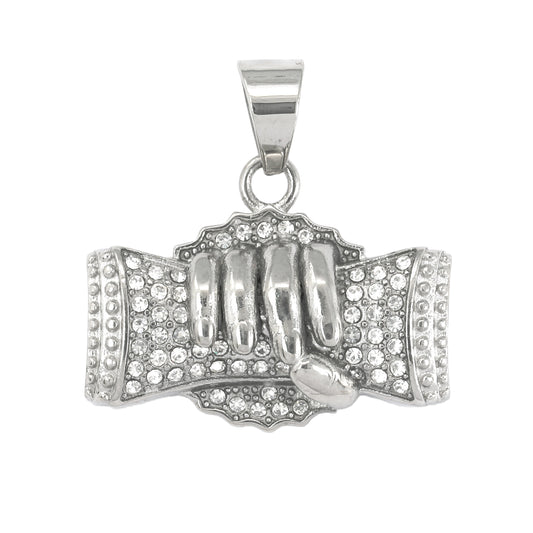 Iced Out Money Pendant - SP-4347**