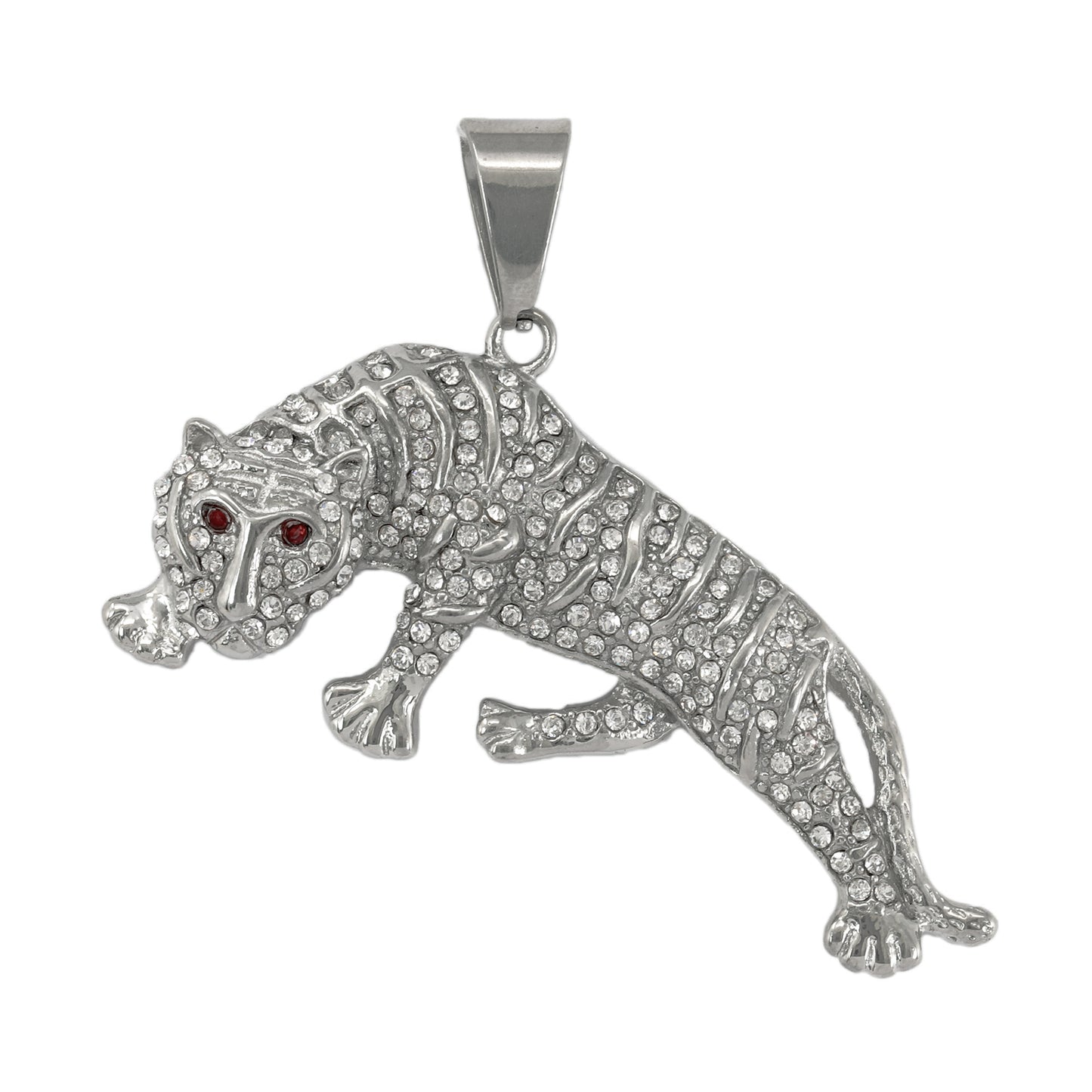 Iced Out Tiger Pendant - SP-4358**