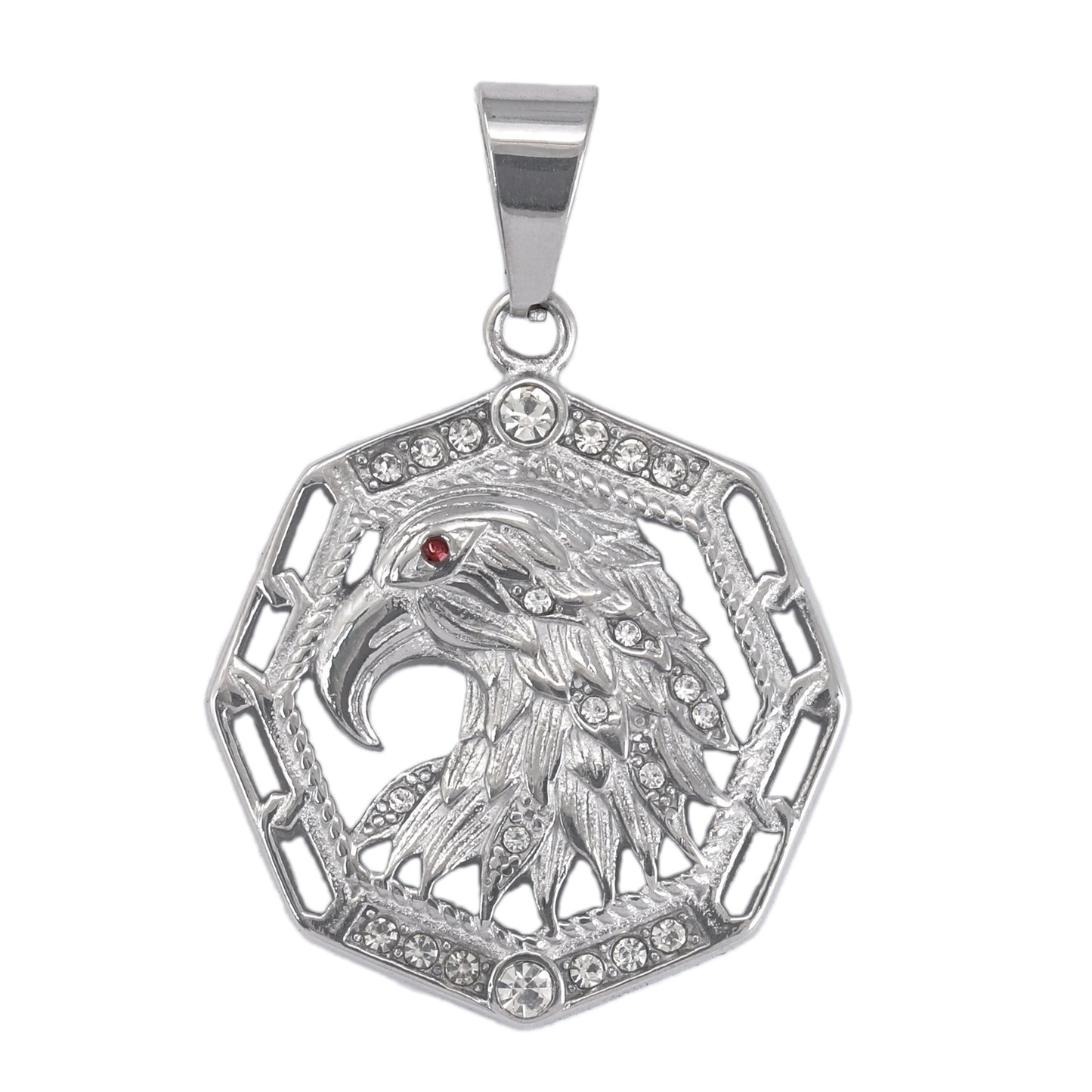 Iced Out Eagle Pendant - SP-4361**