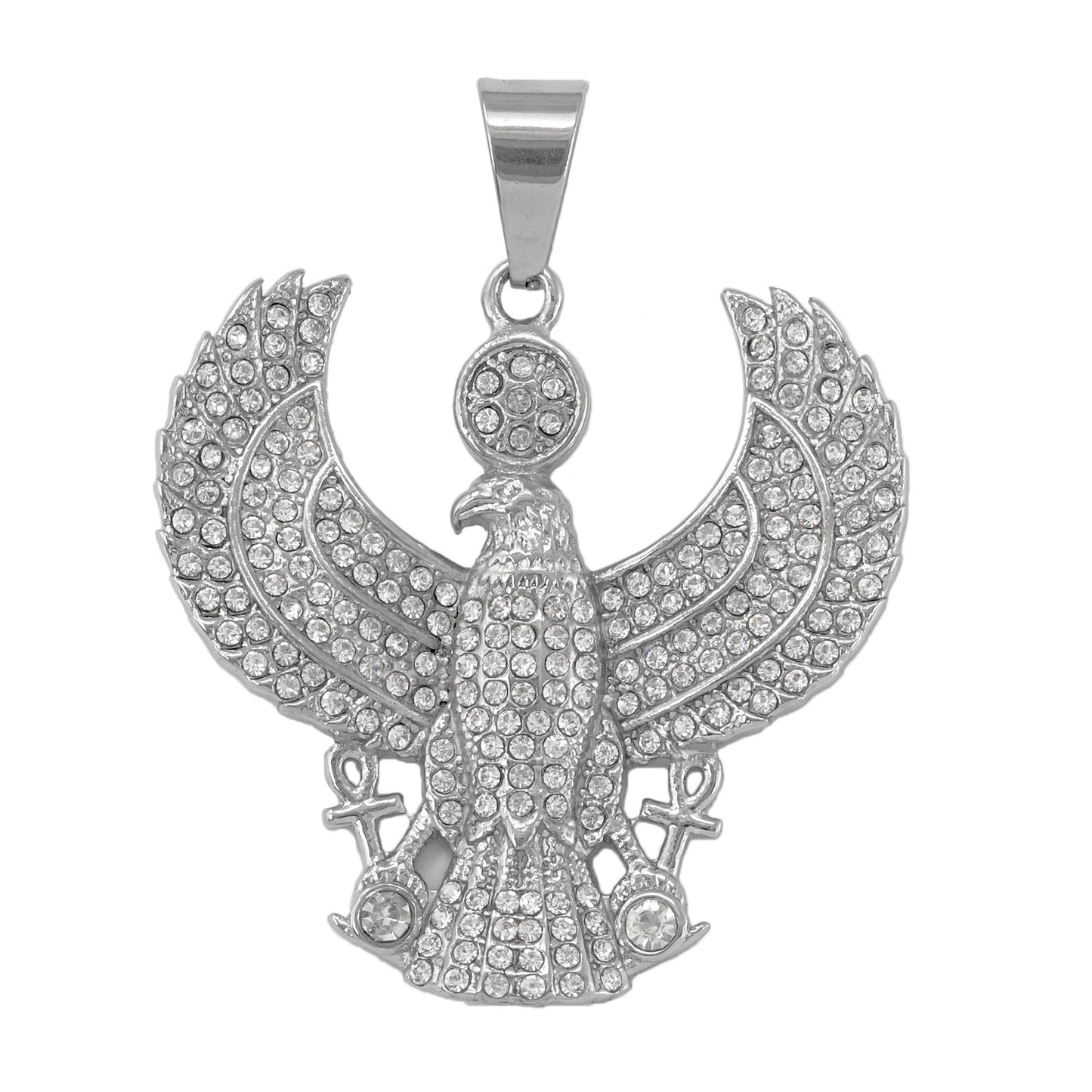 Iced Out Eagle Pendant - SP-4363**