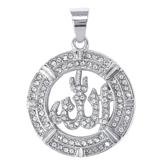 Iced Out Islamic Pendant - SP-4378**