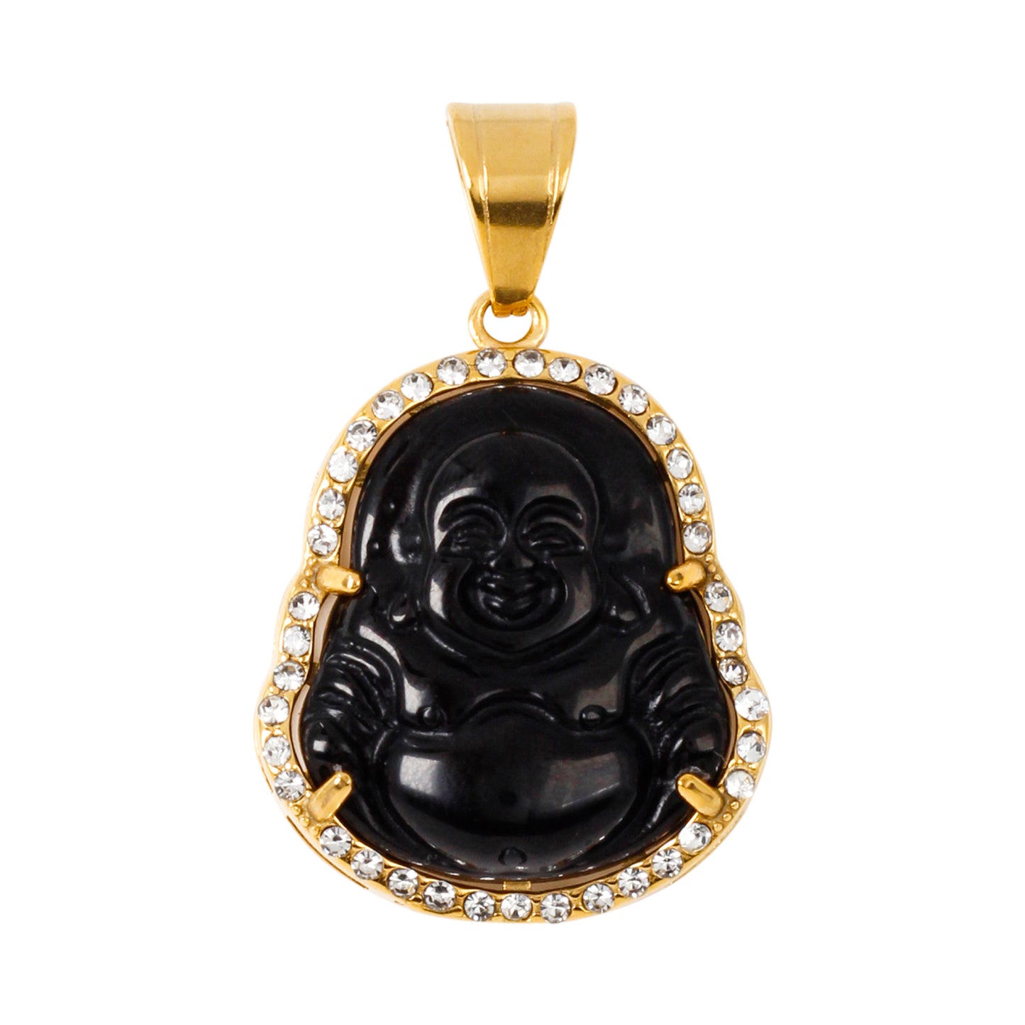 Iced Out Buddha Pendant - SP-4390