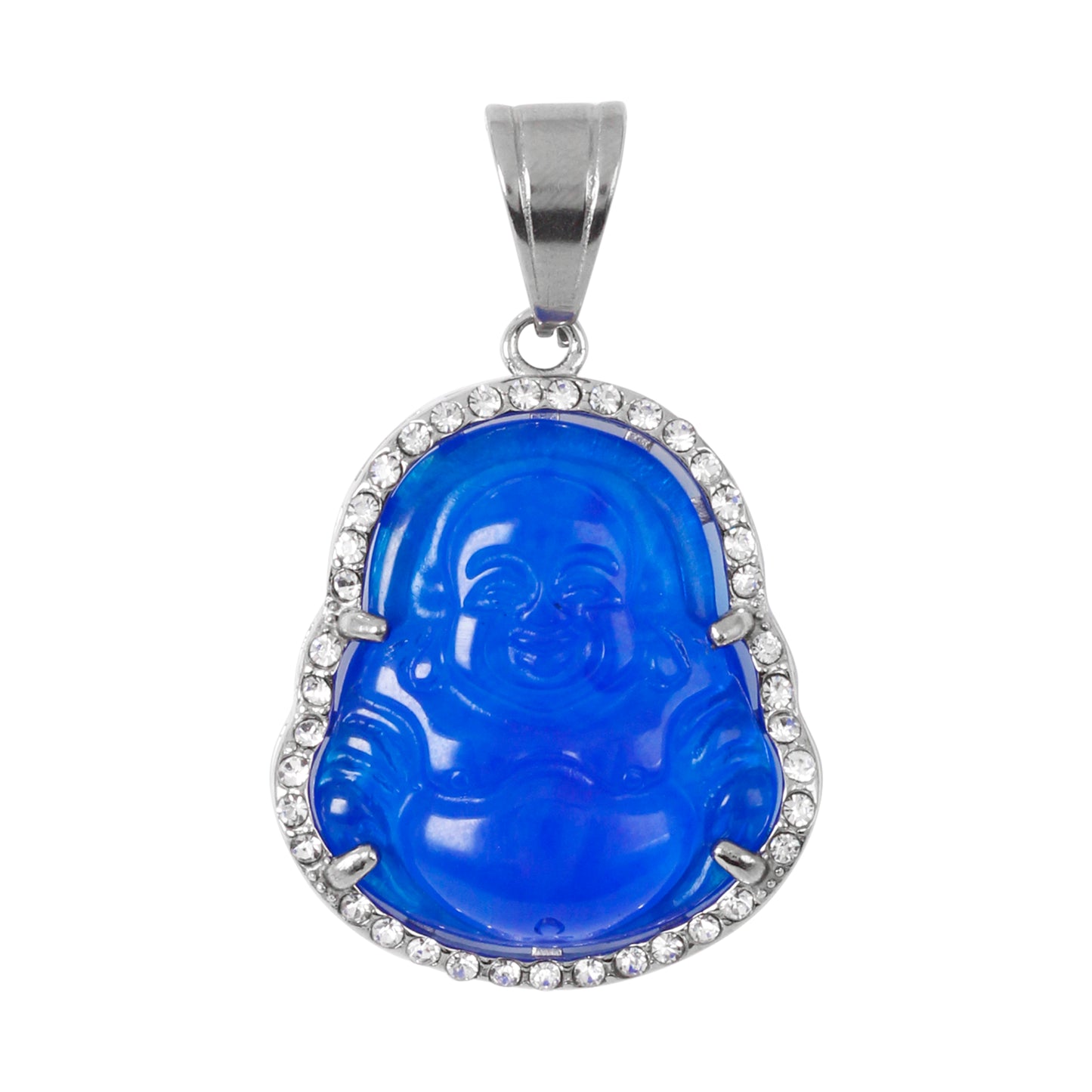 Iced Out Buddha Pendant - SP-4391