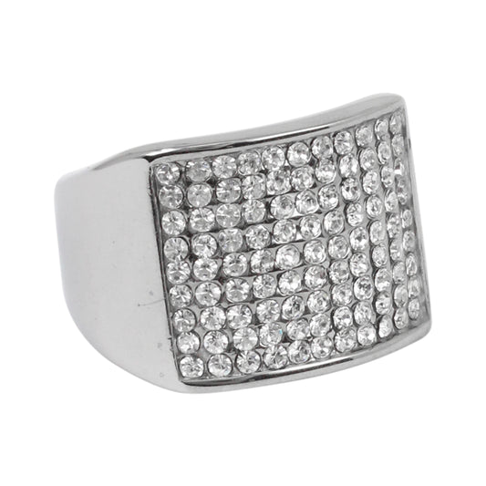 Square Iced Out Ring - SR-103