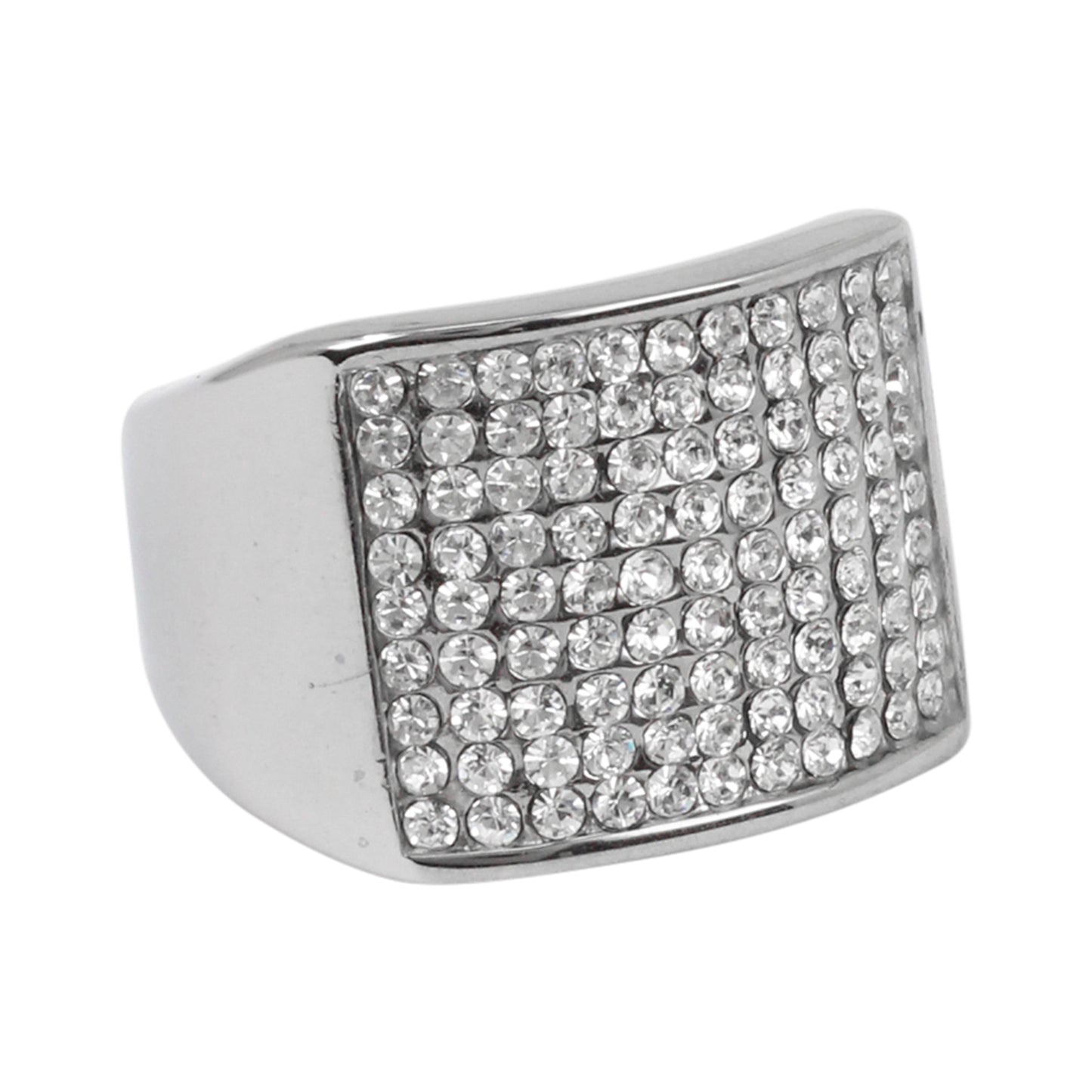 Square Iced Out Ring - SR-103