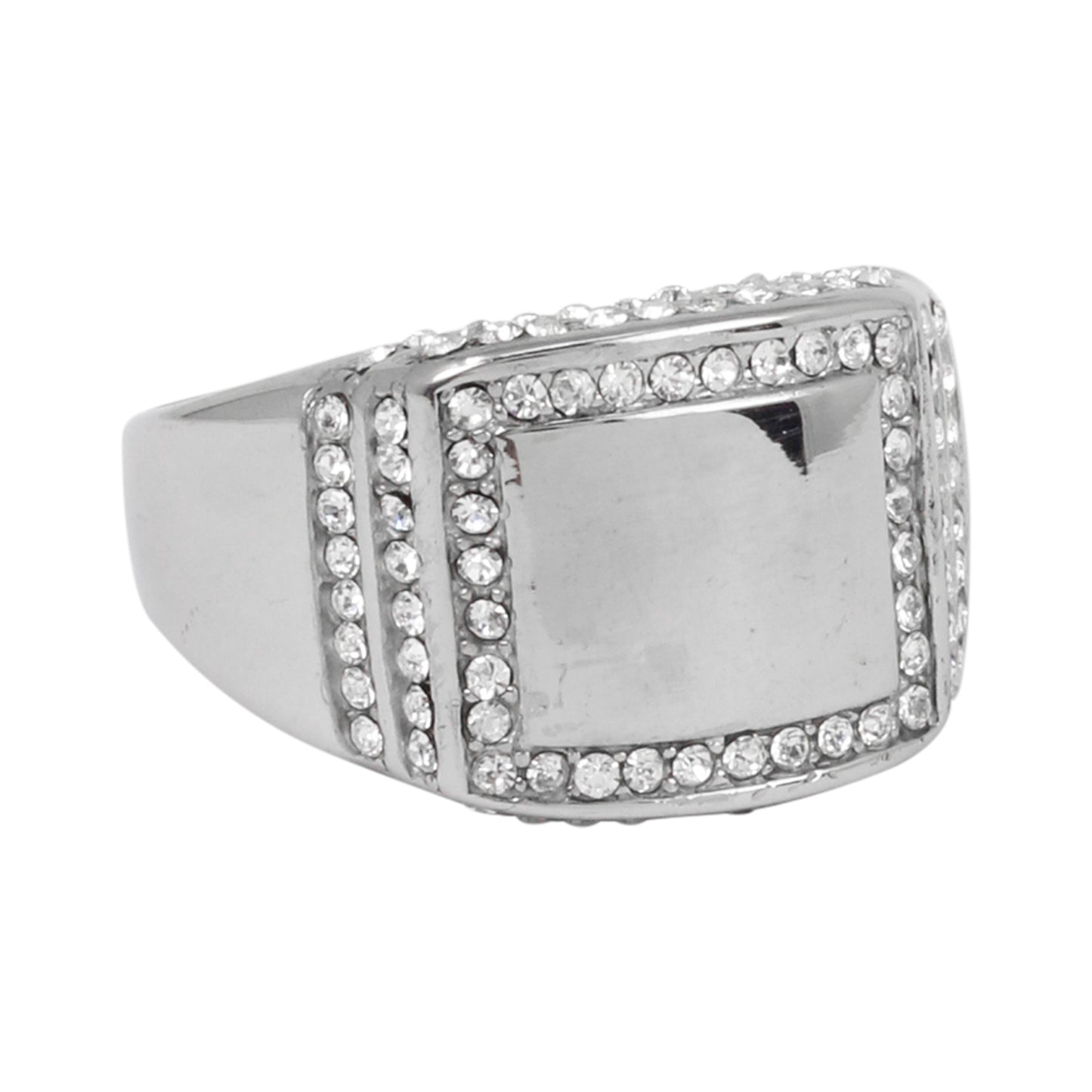 Square Iced Out Ring - SR-105