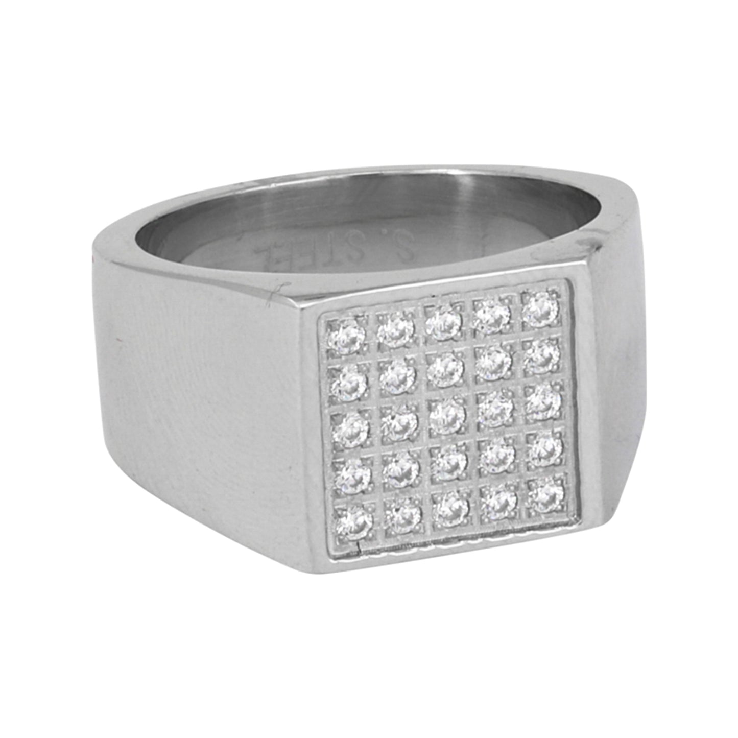 Square Iced Out Ring - SR-110