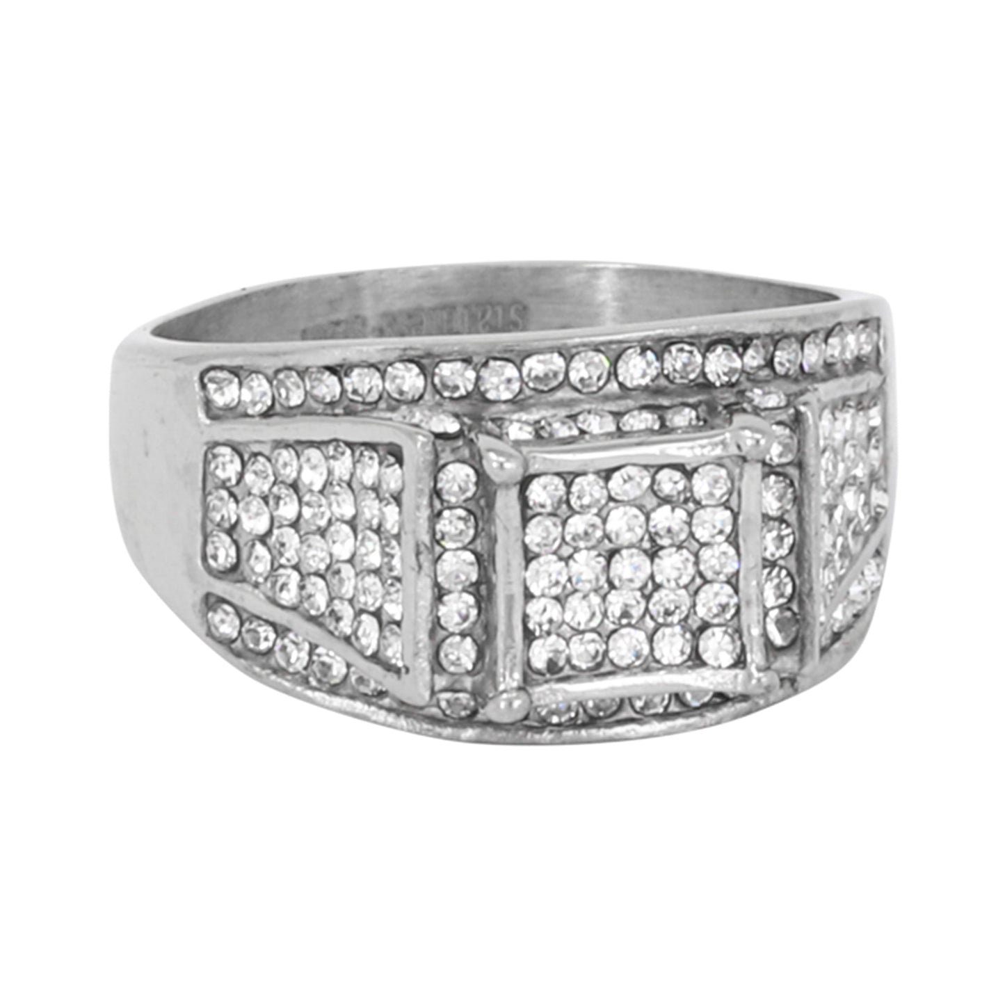 Square Iced Out Ring - SR-116
