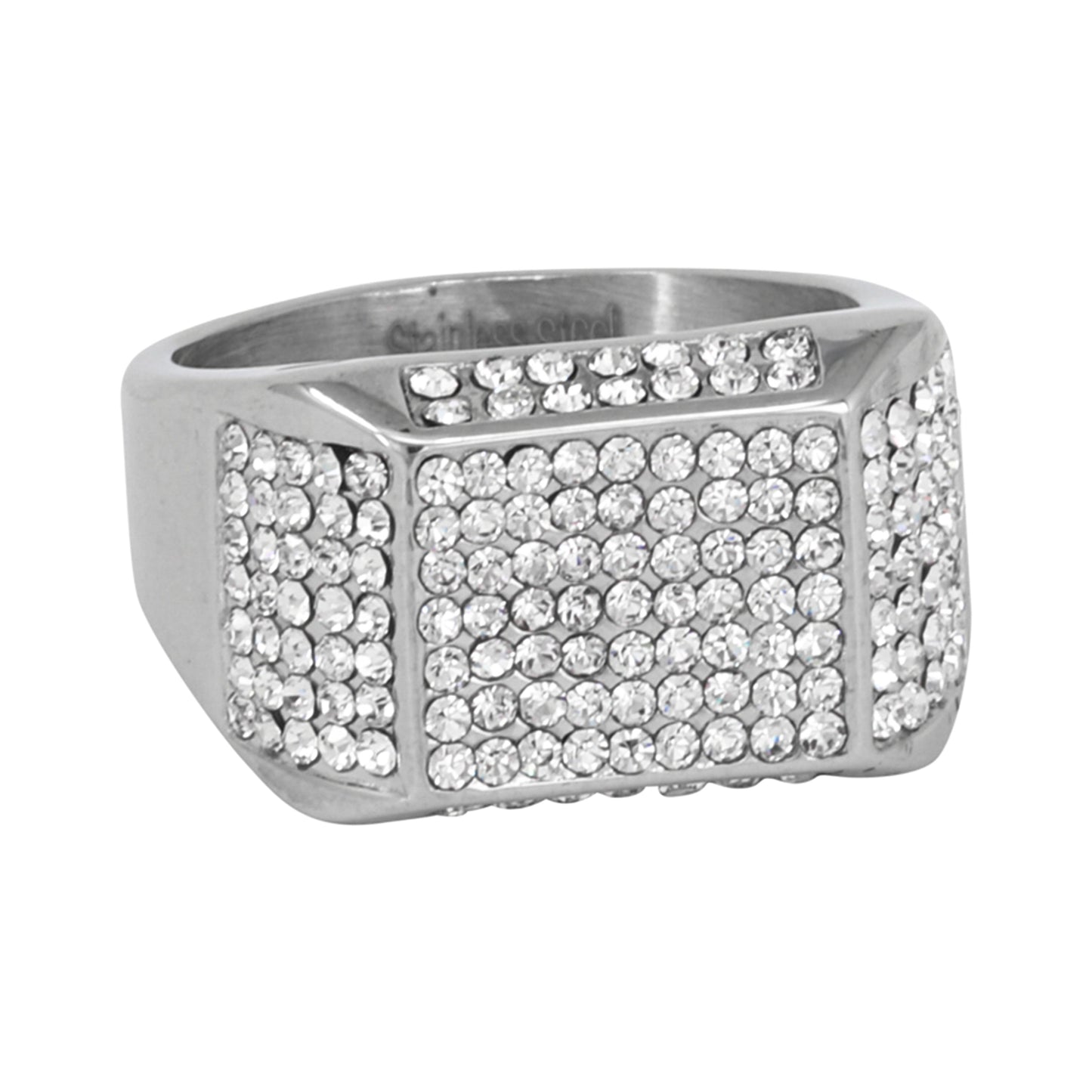 Square Iced Out Ring - SR-121