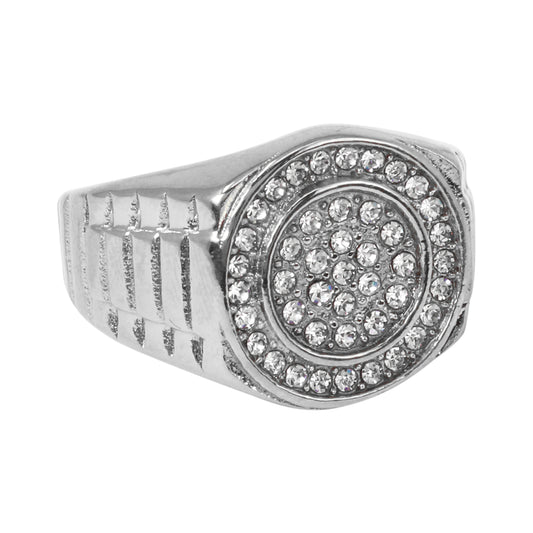 Round Iced Out Ring - SR-133
