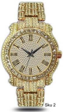 Urban Iced Out Watch - 7341D-MB