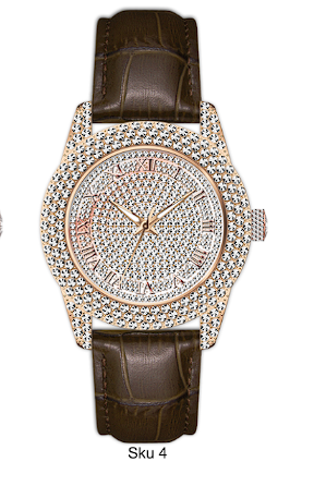 Urban Leather Band Watch - 10381A-LB