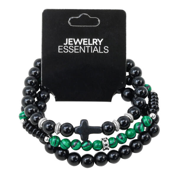 Beaded Bracelet 3-Piece Set - 3BR-112