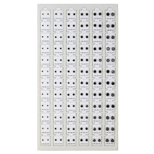 Stud Earrings Tray - HET-008 Gold