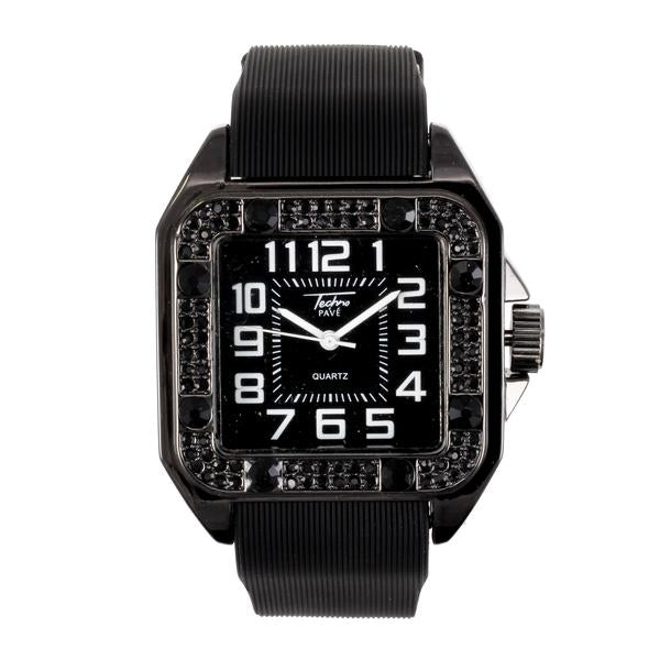 Urban Iced Out Square Watch  - 8979-SB