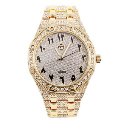 Urban Arab Dial mm Metal Band Watch - 9122B-MB