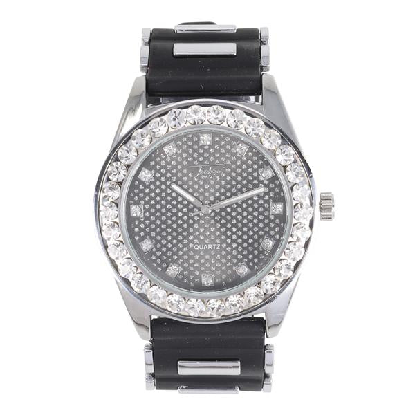 Urban Cross Dial Bullet Band Watch - 8653-BB