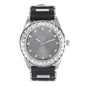 Urban Cross Dial Bullet Band Watch - 8653-BB