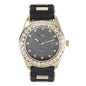 Urban Cross Dial Bullet Band Watch - 8653-BB