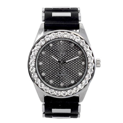 Urban Cross Dial Bullet Band Watch - 8653-BB