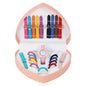Ladies Heart Shaped Changeable Band Multi Set - 5348-LCHSET