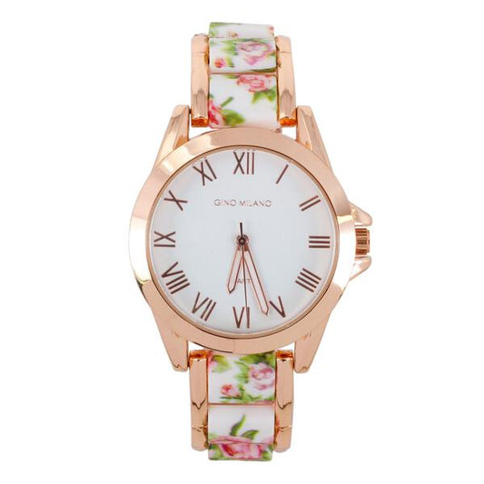 Ladies Metal Band 41mm Watch - 7916-MB