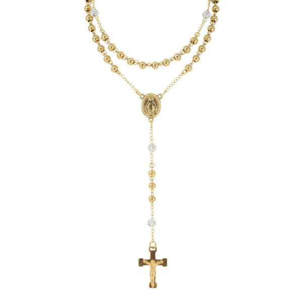 6mm Rosary Necklace - SRY-504