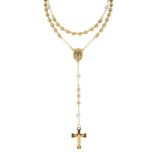 6mm Rosary Necklace - SRY-504