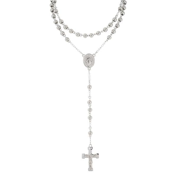 6mm Rosary Necklace - SRY-503