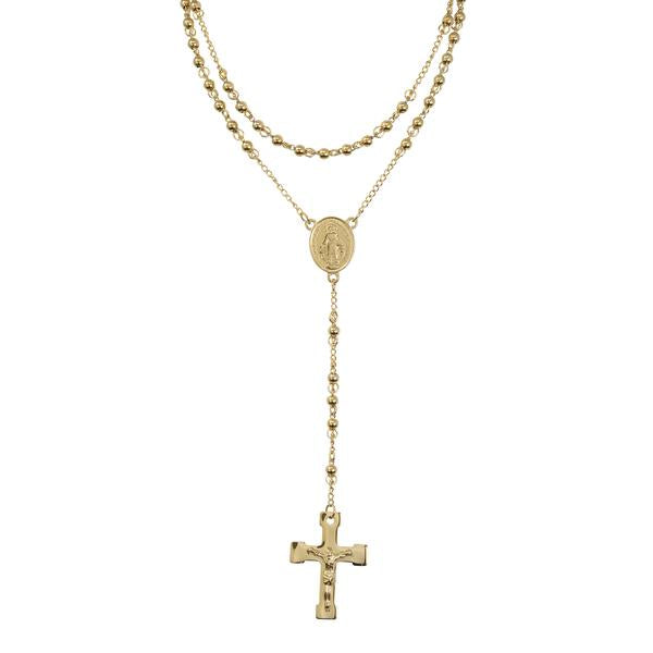 4mm Rosary Necklace - SRY-502