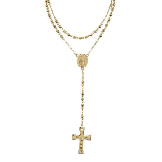 4mm Rosary Necklace - SRY-502