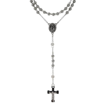 6mm Rosary Necklace - SRY-504