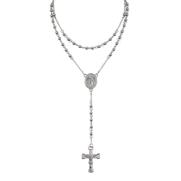 4mm Rosary Necklace - SRY-502