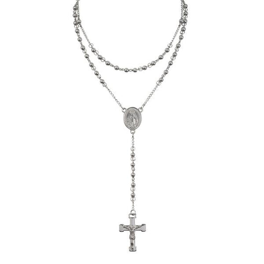4mm Rosary Necklace - SRY-502