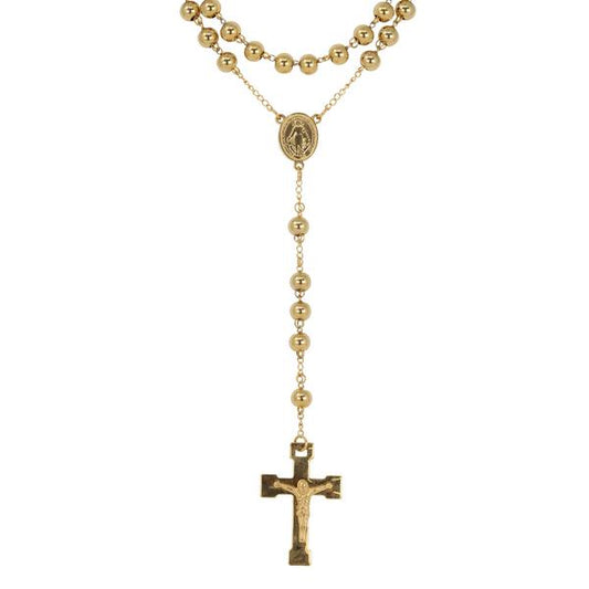 8mm Rosary Necklace - SRY-505