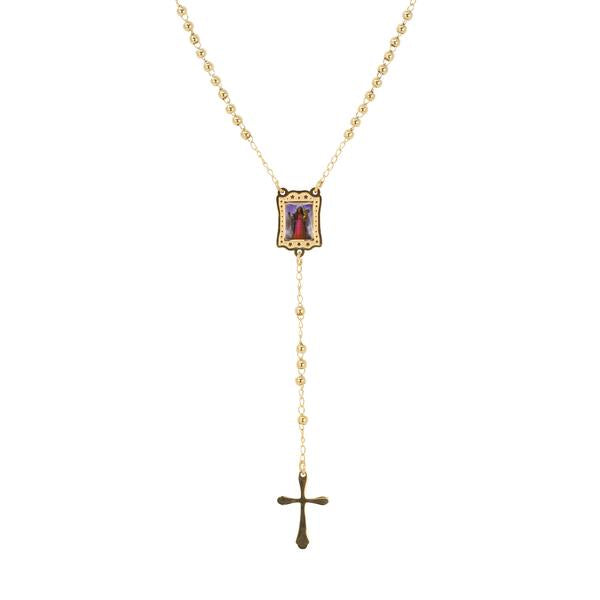 3mm Rosary Necklace - SRY-513