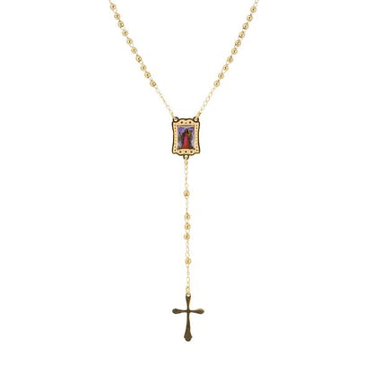 3mm Rosary Necklace - SRY-513