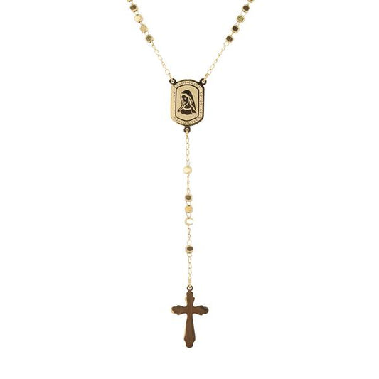 3mm Rosary Necklace - SRY-517