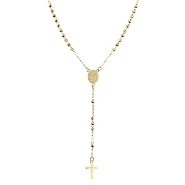 3mm Rosary Necklace - SRY-501