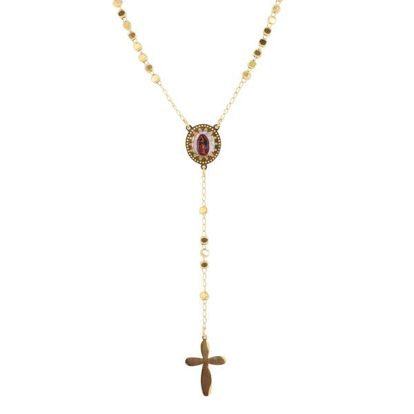 3mm Rosary Necklace - SRY-516