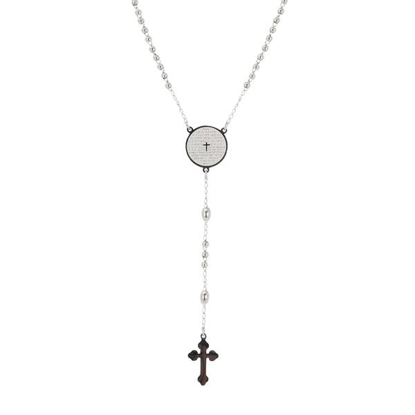 3mm Rosary Necklace - SRY-514
