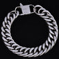 13mm Solid Cuban Bracelet - CSBR-604