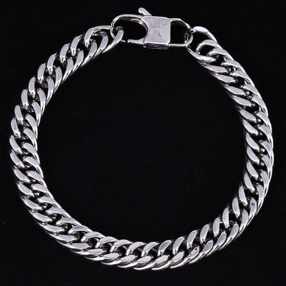 11mm Solid Cuban Bracelet - CSBR-602