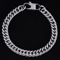 11mm Solid Cuban Bracelet - CSBR-602