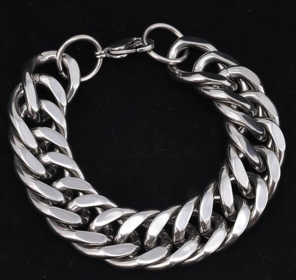 16mm Solid Cuban Bracelet - CSBR-606